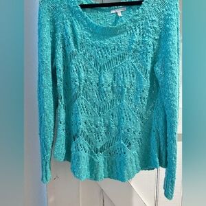O'Neill Turquoise Crew Neck Sweater